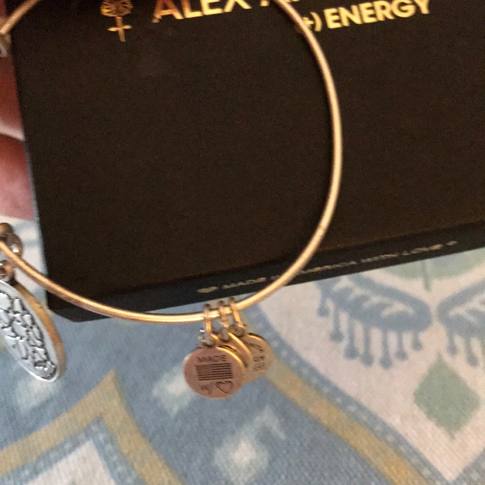 Alex and Ani silver MOM braclet.  in original box